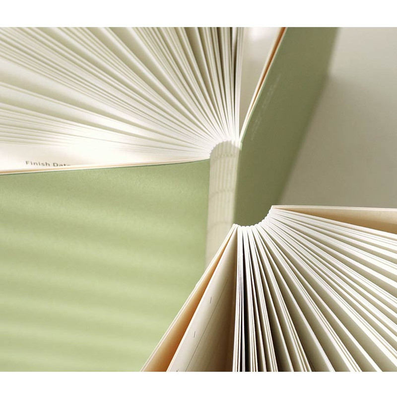 Binding - Paperian One Year Goal Journal Undated Monthly Planner Binding - Paperian One Year Goal Journal Undated Monthly Planner