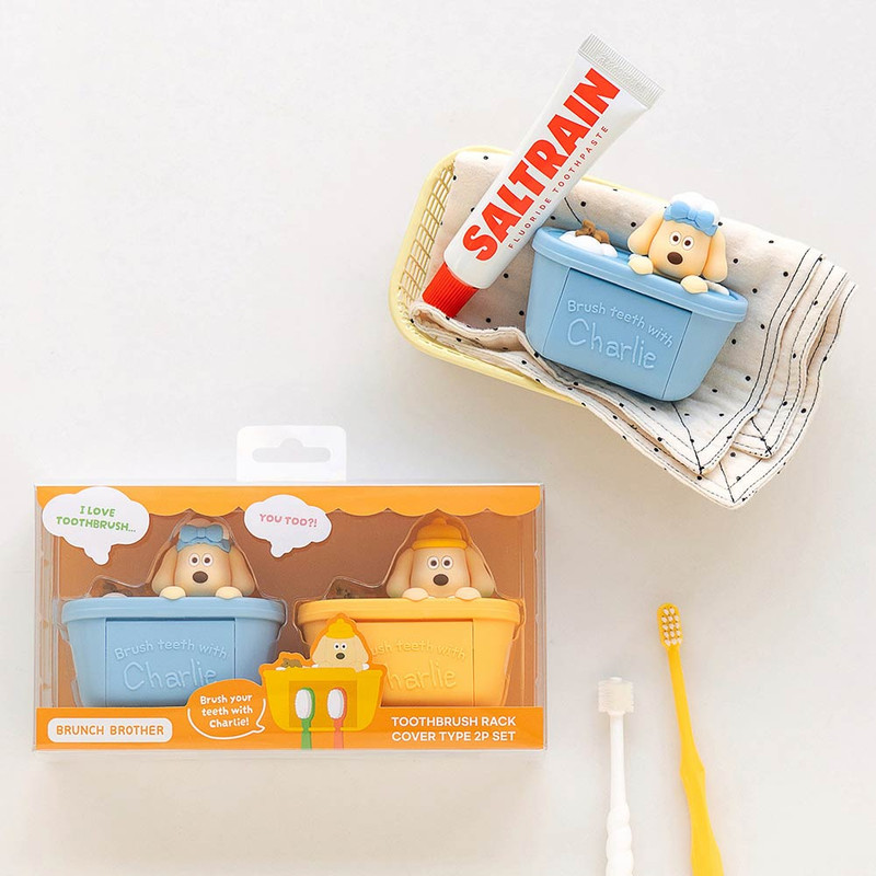 Romane Brunch Brother Charlie Toothbrush Holder Set