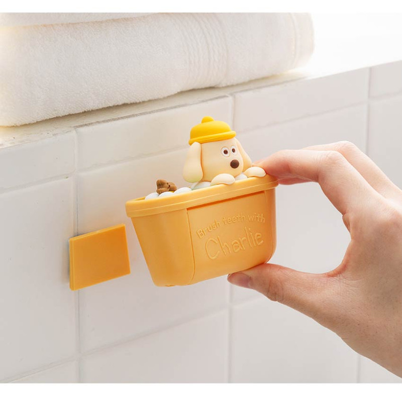 Easy to Clean - Romane Brunch Brother Charlie Toothbrush Holder Easy to Clean - Romane Brunch Brother Charlie Toothbrush Holder
