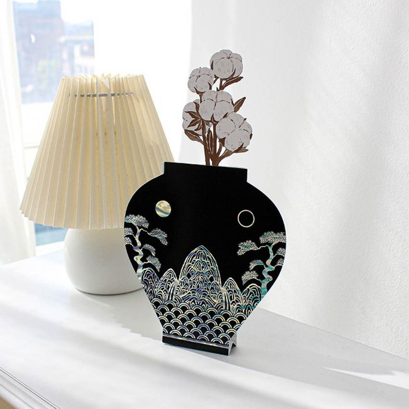 Usage example ofSomssi Korean Irworobongdo Vase Card Set