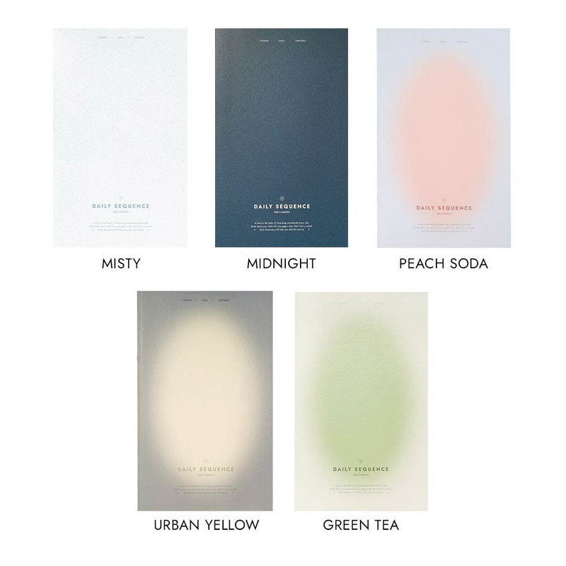 Option - Be On D Daily Sequence 1 Month Undated Daily Planner