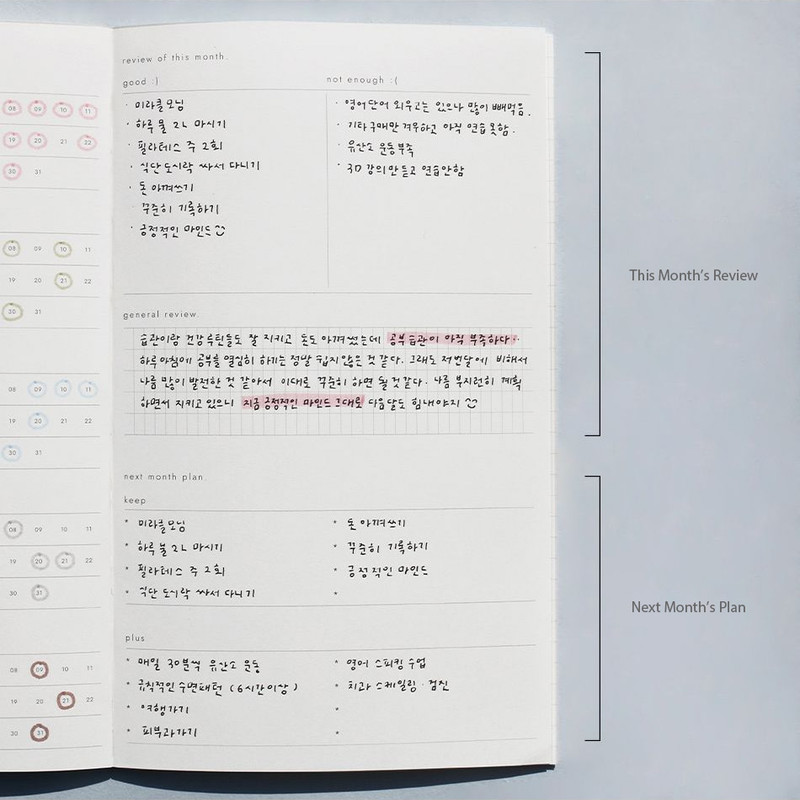 Review - Be On D Daily Sequence 1 Month Hourly Schedule Undated Daily Planner