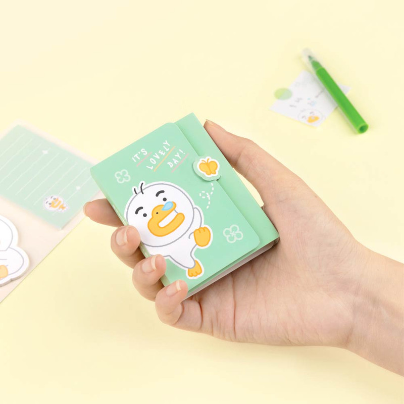 Fold - Kakao Friends Little Friends Lovely Sticky Notepad Fold - Kakao Friends Little Friends Lovely Sticky Notepad