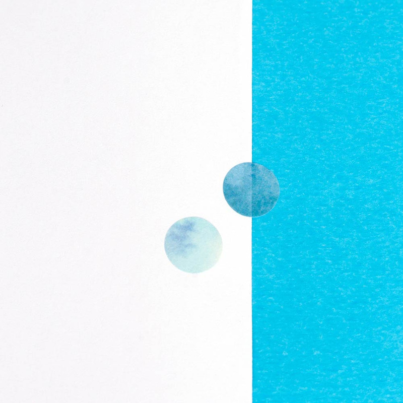 Detail of Appree Noon Sea Circle Removable Sticker Pack 6 Sheets Detail of Appree Noon Sea Circle Removable Sticker Pack 6 Sheets