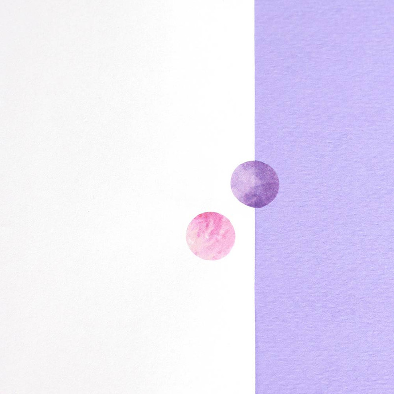 Detail of Appree Sunset Sea Circle Removable Sticker Pack 6 Sheets Detail of Appree Sunset Sea Circle Removable Sticker Pack 6 Sheets