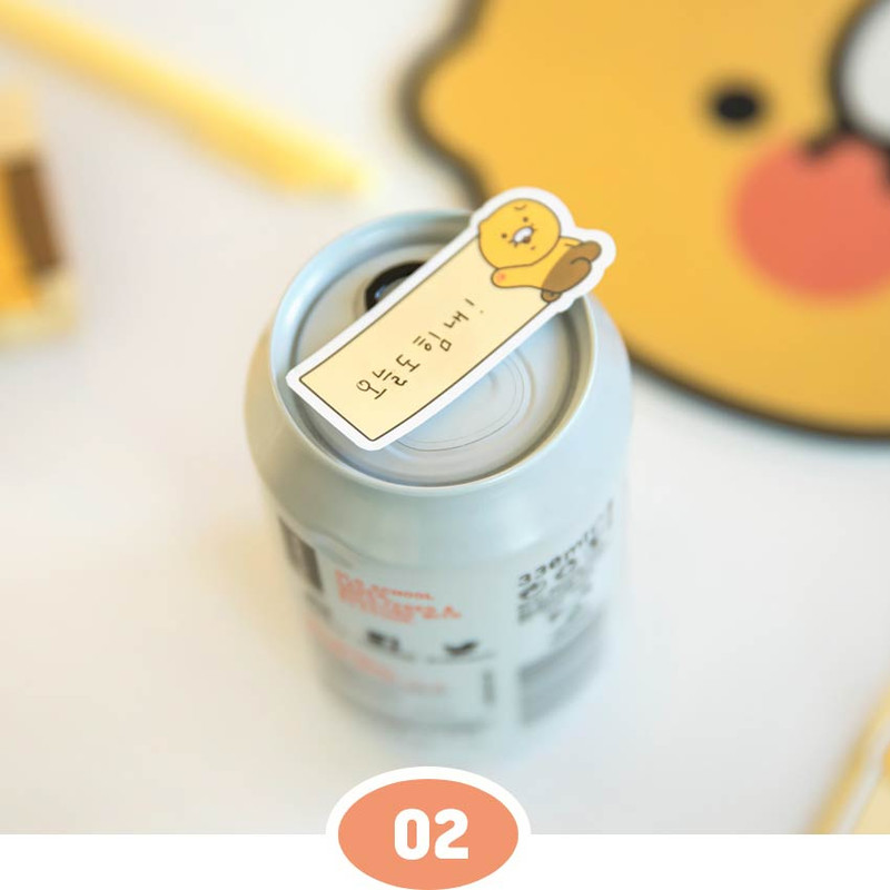 Reusable - Kakao Friends Choonsik Folding Sticky Notepad Reusable - Kakao Friends Choonsik Folding Sticky Notepad