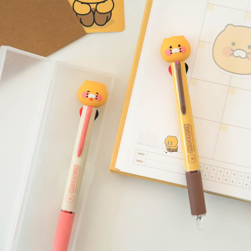 Kakao Friends Choonsik Figure 4 Color Multi Ballpoint Pen Kakao Friends Choonsik Figure 4 Color Multi Ballpoint Pen