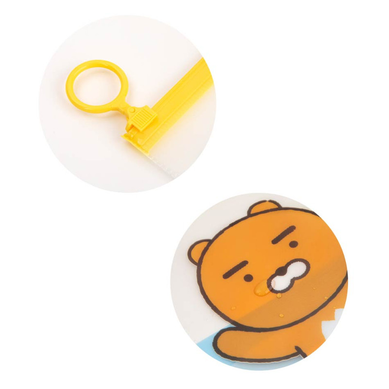 Detail of Kakao Friends Happy Moment PVC Zip Lock Pouch
