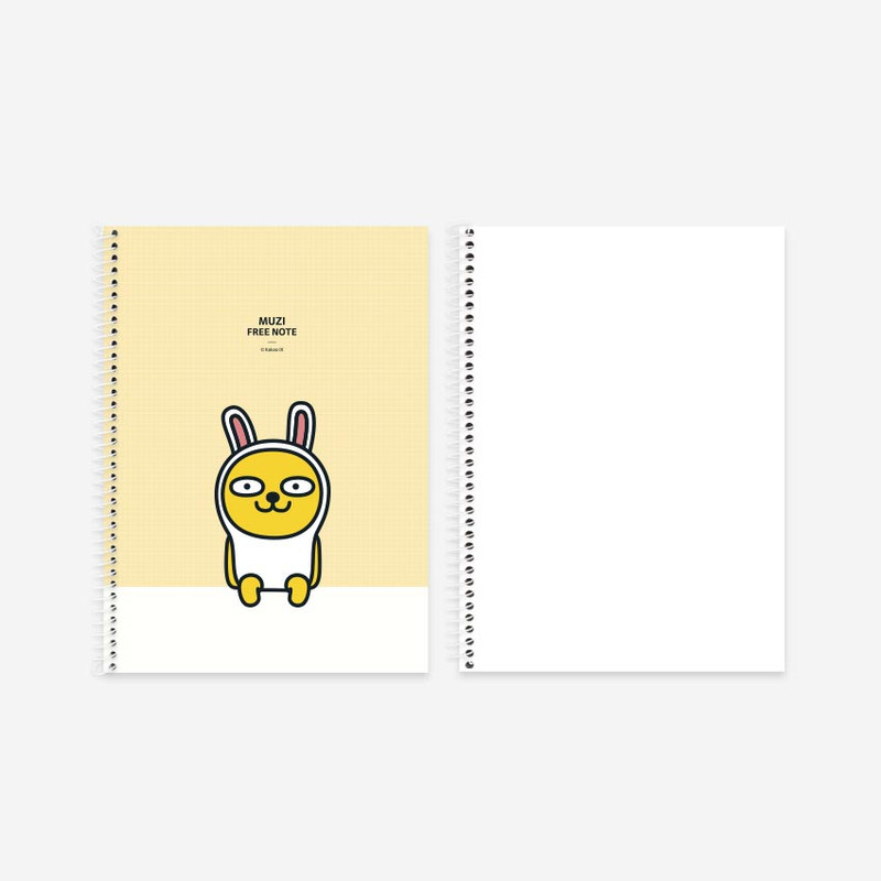 Usage example of Kakao Friends Free B5 Spiral Bound Blank Notebook Usage example of Kakao Friends Free B5 Spiral Bound Blank Notebook