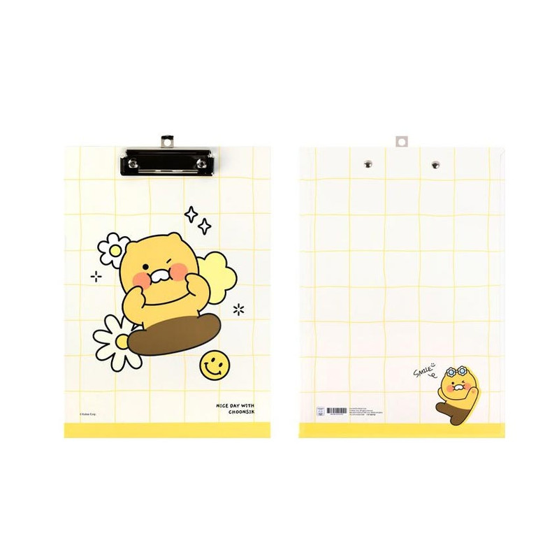Choonsik - Kakao Friends Say Cheese A4 Clipboard File Holder Choonsik - Kakao Friends Say Cheese A4 Clipboard File Holder