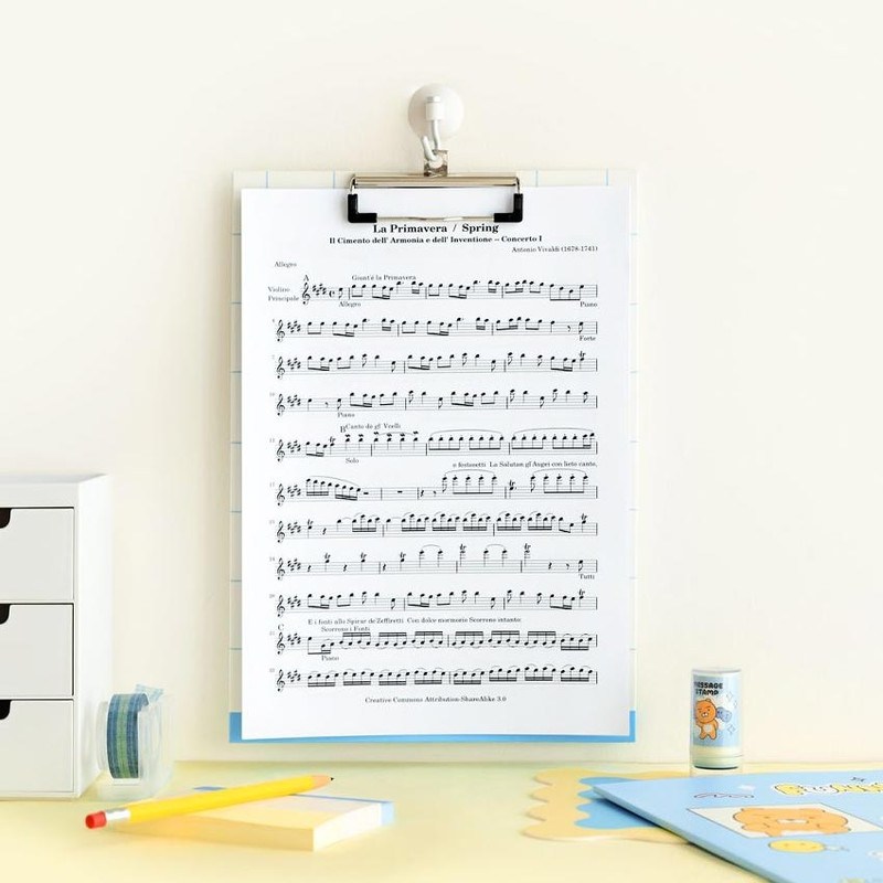 Usage example of Kakao Friends Say Cheese A4 Clipboard File Holder Usage example of Kakao Friends Say Cheese A4 Clipboard File Holder