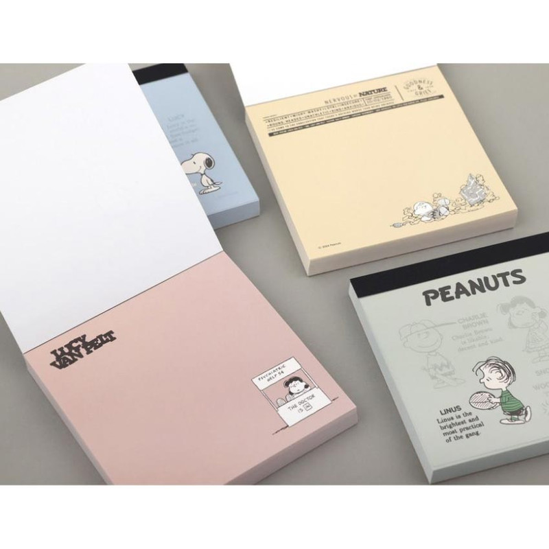 Easy tear off - PEANUTS Snoopy Color Memo Notepad Easy tear off - PEANUTS Snoopy Color Memo Notepad