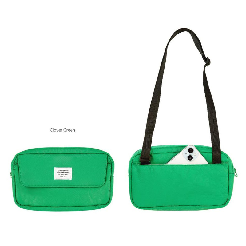 Clover Green - Antenna Shop Table Talk Family Travel Crossbody bag Clover Green - Antenna Shop Table Talk Family Travel Crossbody bag