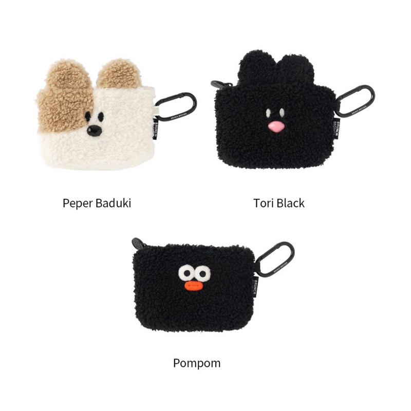 Option - Romane Brunch Brother Boucle Card Case Wallet Ver2 Option - Romane Brunch Brother Boucle Card Case Wallet Ver2