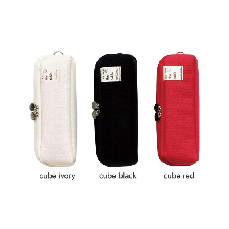 Color - Be On D On The Table Cube Zipper Pencil Case Color - Be On D On The Table Cube Zipper Pencil Case