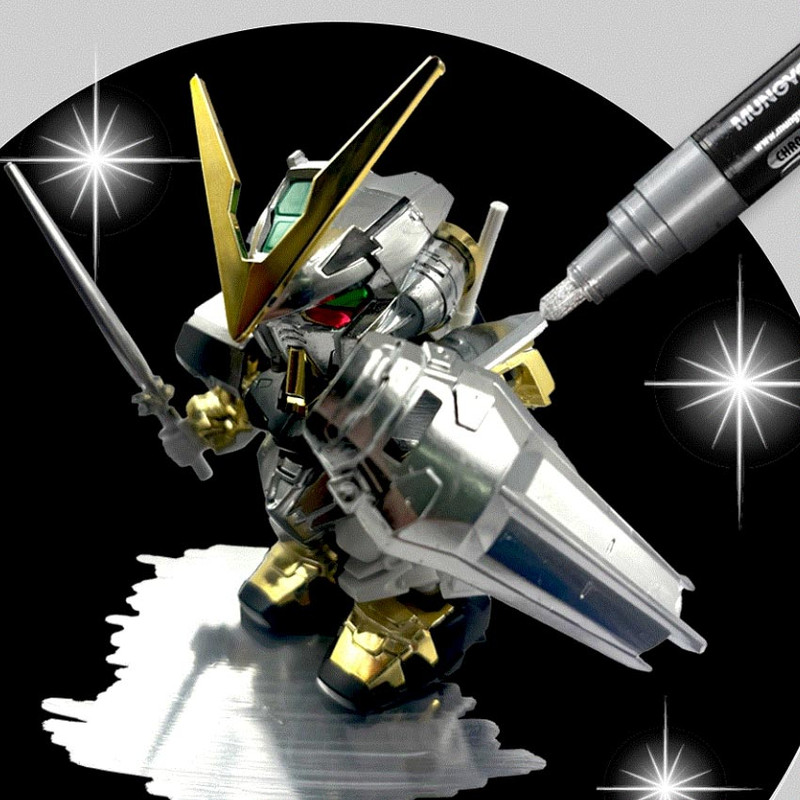 Usage example of Mungyo Chrome Paint Marker 3 Pens Pack