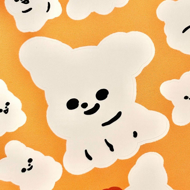 Detail of pureureum design Titi And Pupu Paper Sticker