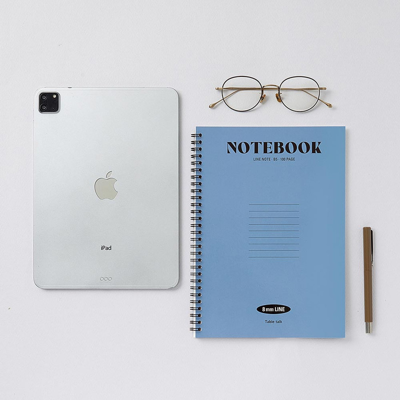 Blue - Antenna Shop Make Study Habit B5 Lined Notebook Blue - Antenna Shop Make Study Habit B5 Lined Notebook
