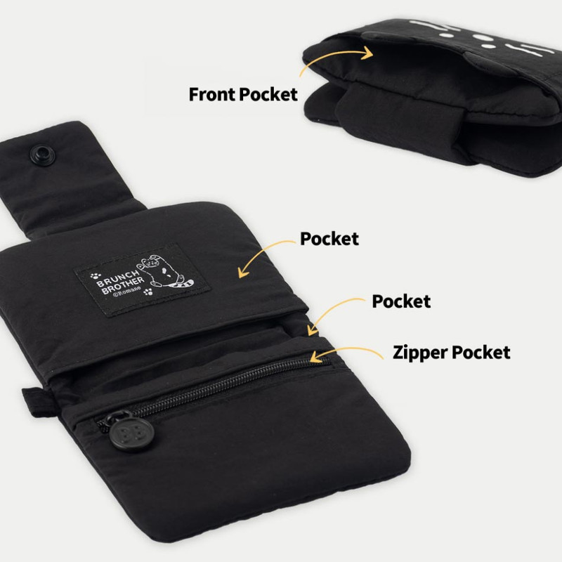 Pockets - Romane Brunch Brother Kitty Soft Card Case Wallet