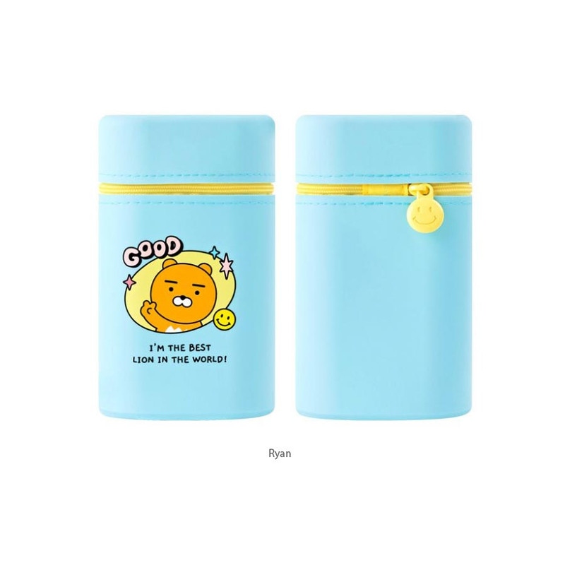 Ryan - Kakao Friends Say Cheese Silicone Stranding Pencil Case Ryan - Kakao Friends Say Cheese Silicone Stranding Pencil Case