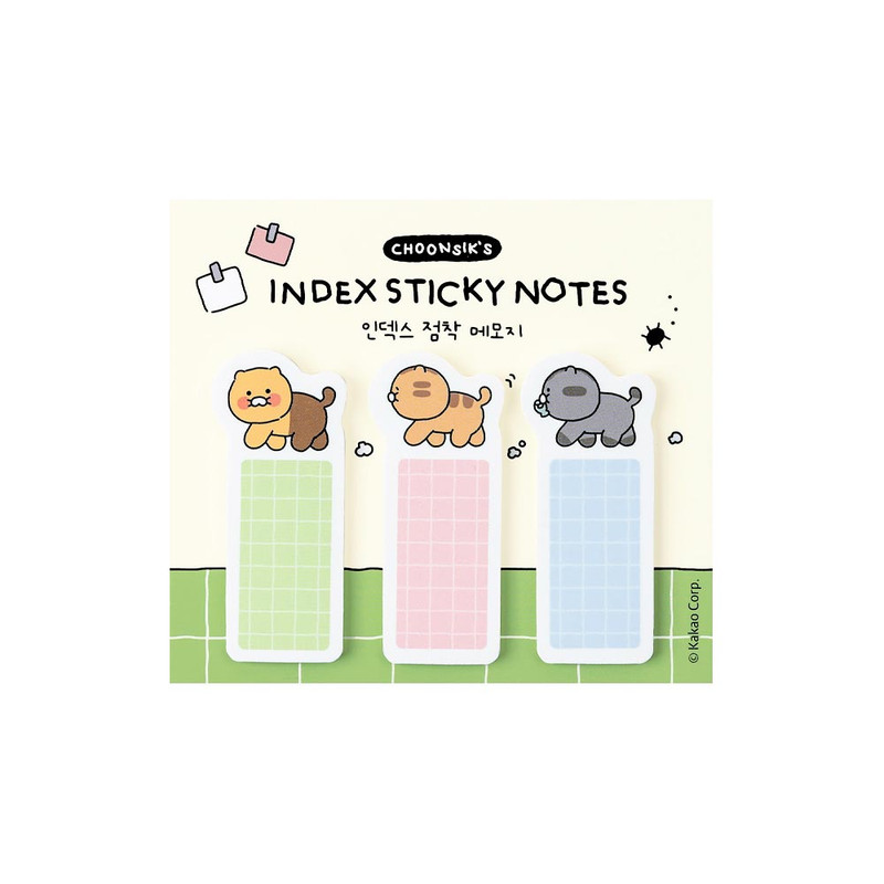 Kakao Friends Choonsik Index Sticky Notepad Kakao Friends Choonsik Index Sticky Notepad