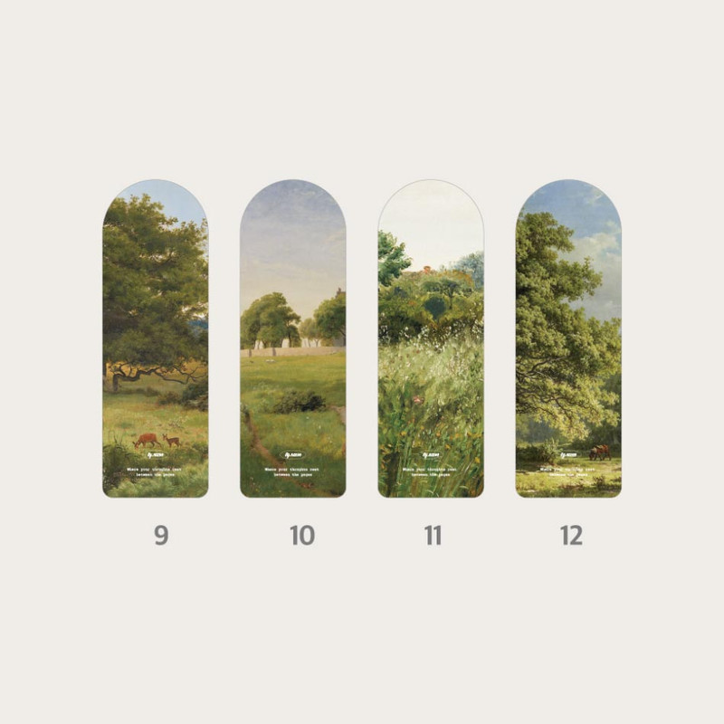 Option - Nacoo Nature Paper Bookmark Set