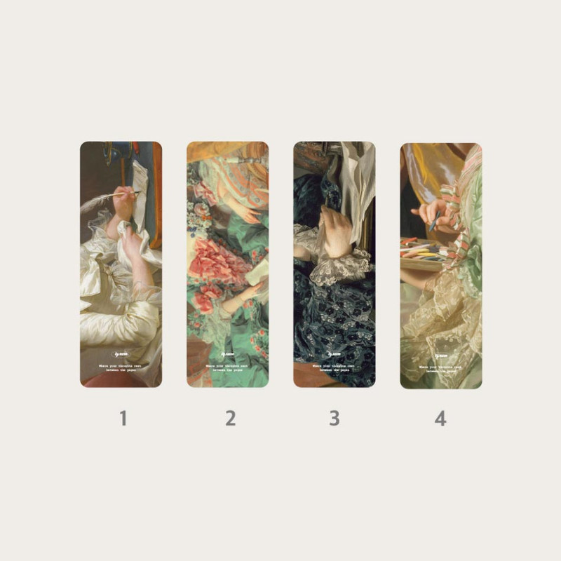 Options - Nacoo Rococo Paper Bookmark Set Options - Nacoo Rococo Paper Bookmark Set