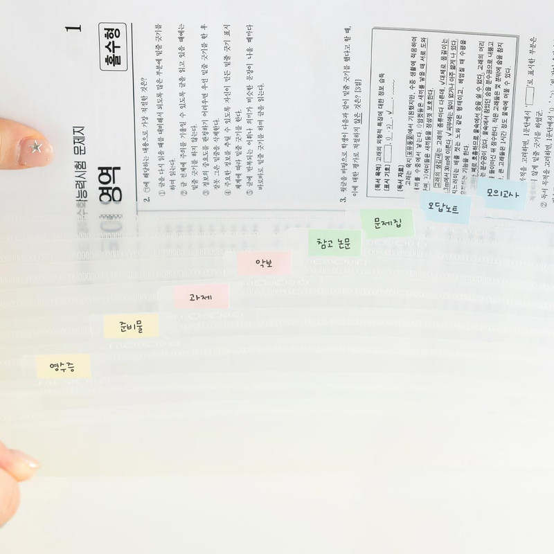 Usage example of Kakao Friends Say Cheese Accordion File Folder Usage example of Kakao Friends Say Cheese Accordion File Folder