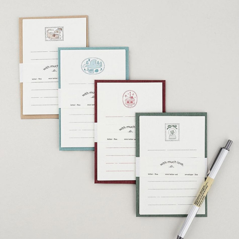 Dash And Dot With Much Love Mini Letter Set Dash And Dot With Much Love Mini Letter Set