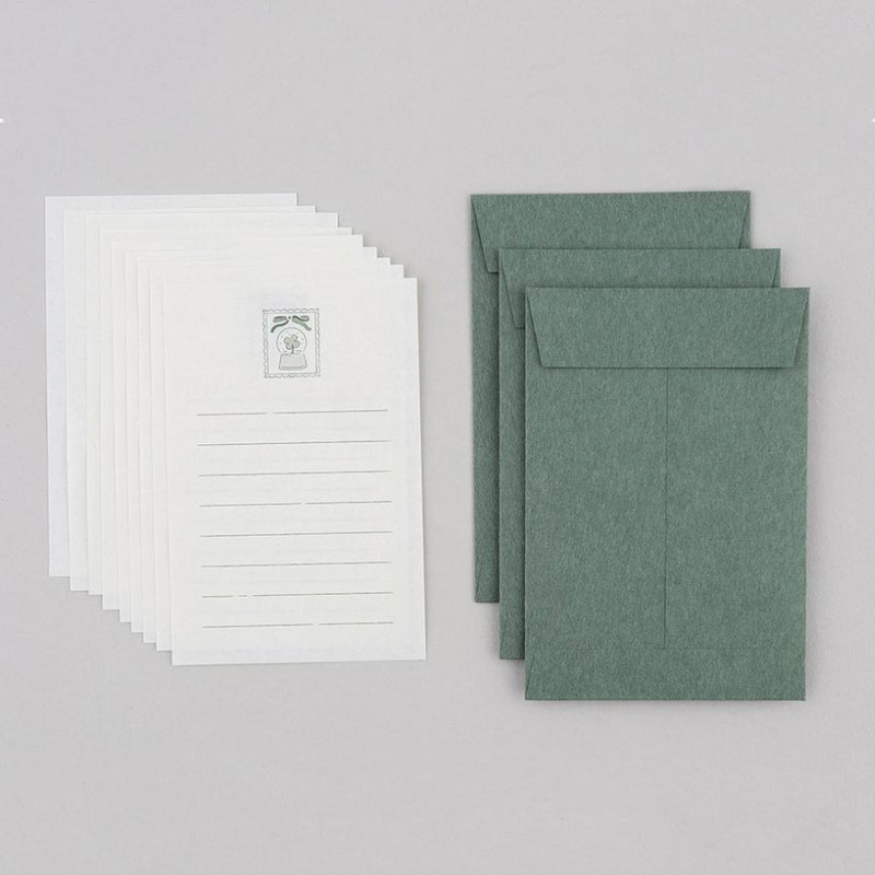 Set of 9 letter papers and 3 envelope - Dash And Dot With Much Love Mini Letter Set Set of 9 letter papers and 3 envelope - Dash And Dot With Much Love Mini Letter Set