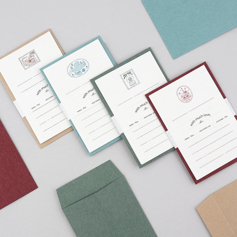 Dash And Dot With Much Love Mini Letter Set Dash And Dot With Much Love Mini Letter Set