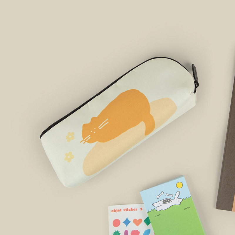 Orange Cat - All New Frame Three Little Kittens Pencil Case Orange Cat - All New Frame Three Little Kittens Pencil Case