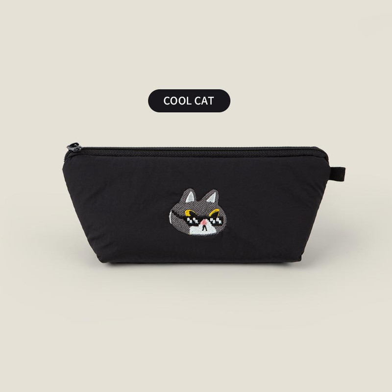 Cool Cat - All New Frame Airy Coolest Zipper Pencil Case