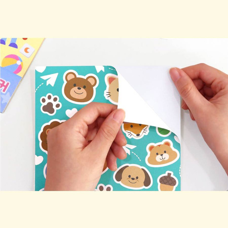 Stickers- Indigo 15 Pack DIY Paper Cutting Stickers for Kids