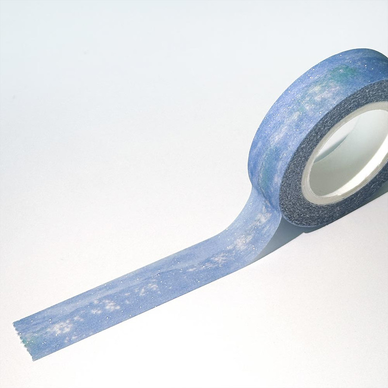 Mingkit Sun Glitter Coated Paper Washi Tape