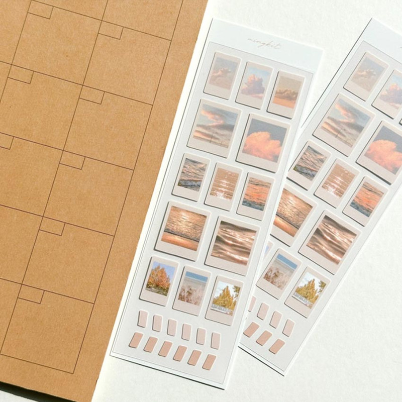 Mingkit Sunset Instant Photo Sticker