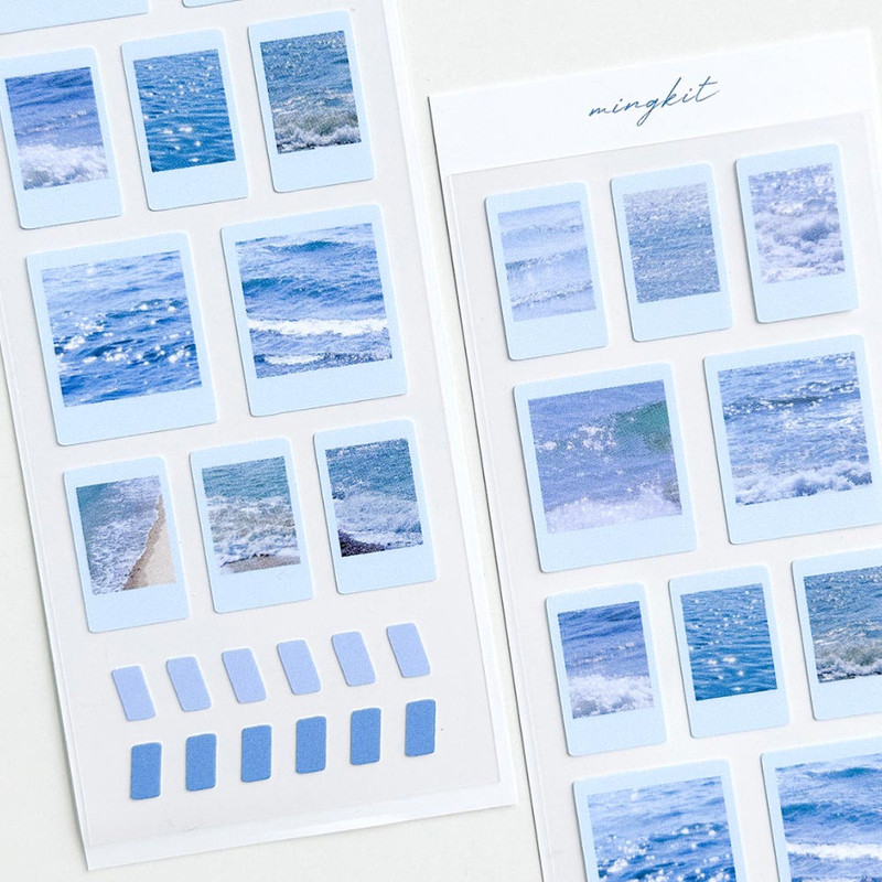 Detail of Mingkit Ocean Instant Photo Sticker Detail of Mingkit Ocean Instant Photo Sticker