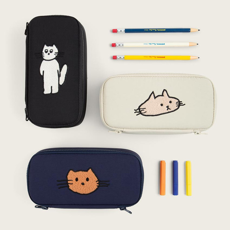 All New Frame Somehow A Cat Zipper Pencil Case All New Frame Somehow A Cat Zipper Pencil Case