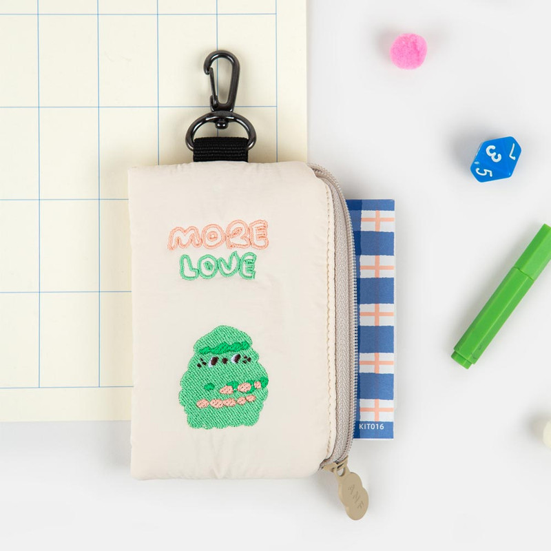 Dumbool - All New Frame Pokori Friends Mini Zipper Pouch Dumbool - All New Frame Pokori Friends Mini Zipper Pouch
