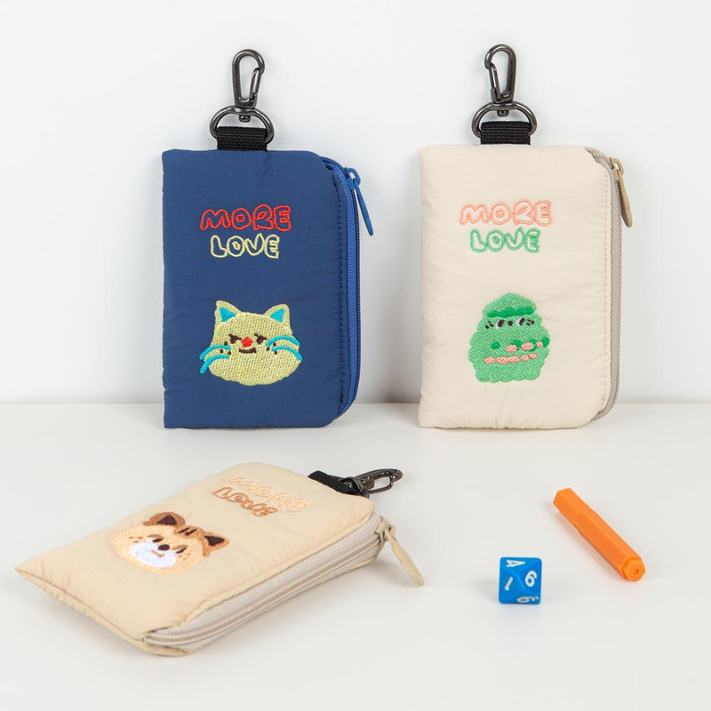 All New Frame Pokori Friends Mini Zipper Pouch All New Frame Pokori Friends Mini Zipper Pouch