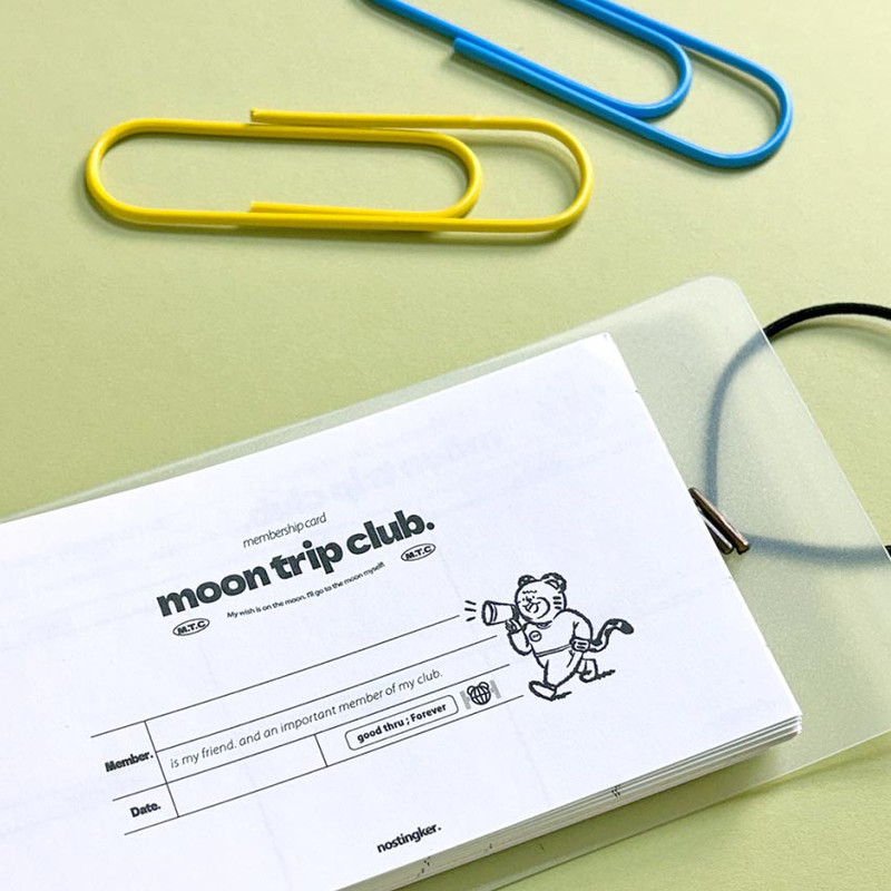 Usage example of Nostingker Big Color Paper Clip Set