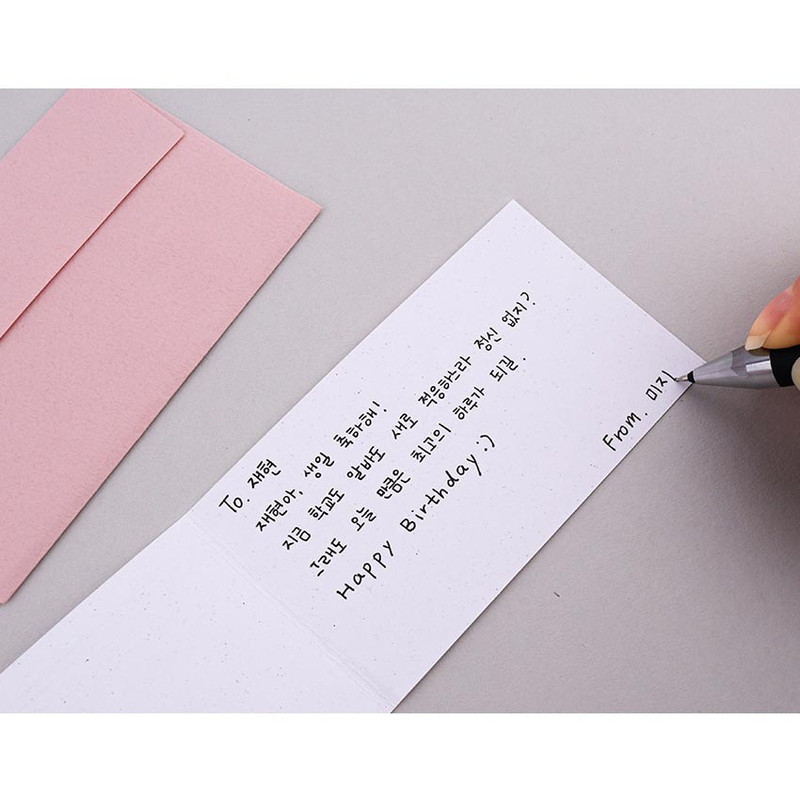 Message card - Dash And Dot Letterpress Mini Card with Envelope Set Message card - Dash And Dot Letterpress Mini Card with Envelope Set