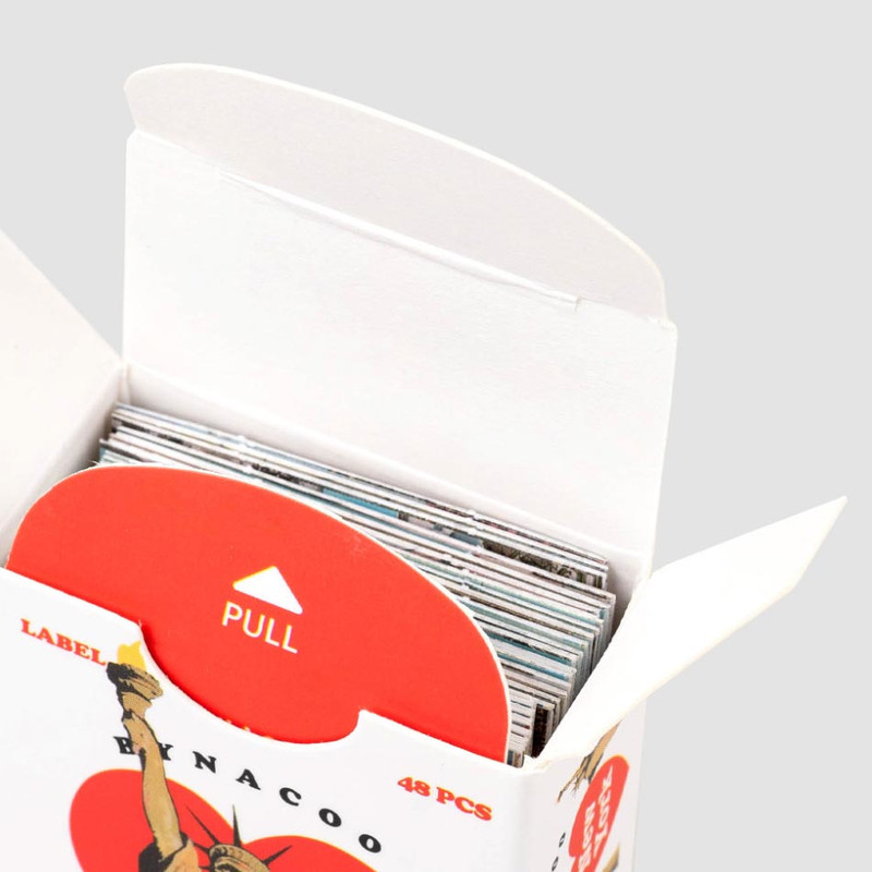 Thinking of its form - NACOO New York Label Sticker Pack