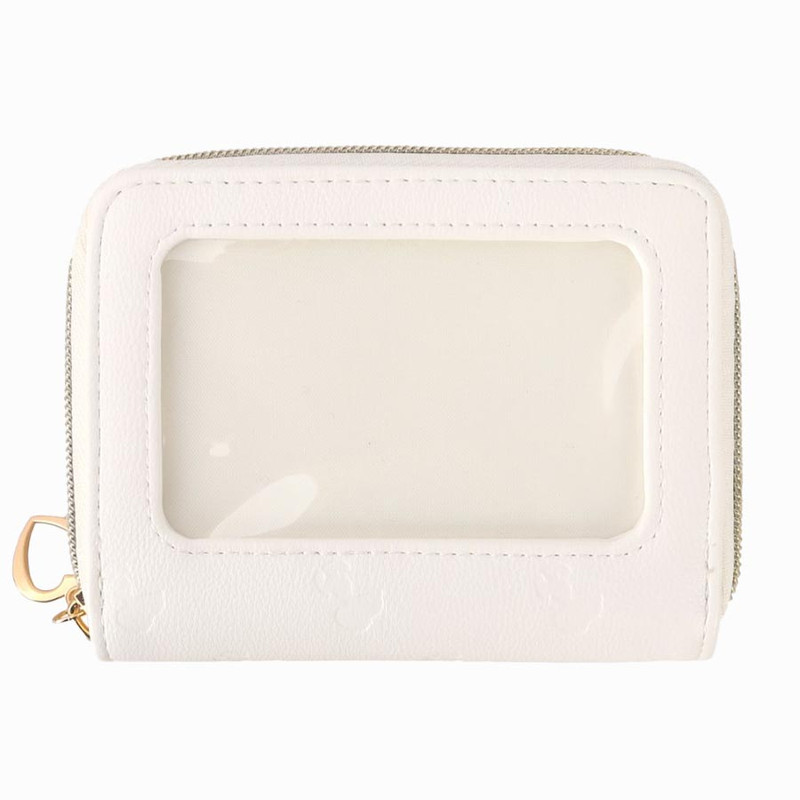 Clear Photo pocket - PEANUTS Snoopy Photo Compact Zipper Wallet