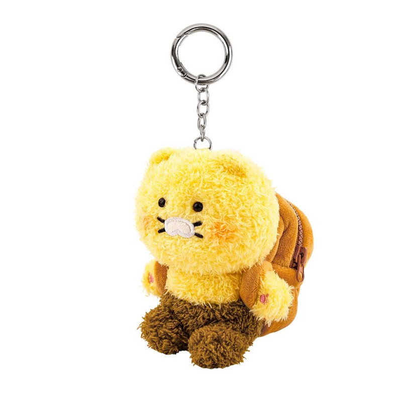 Kakao Friends Choonsik Bread Bag Wireless Earphone Pouch With Keyring
