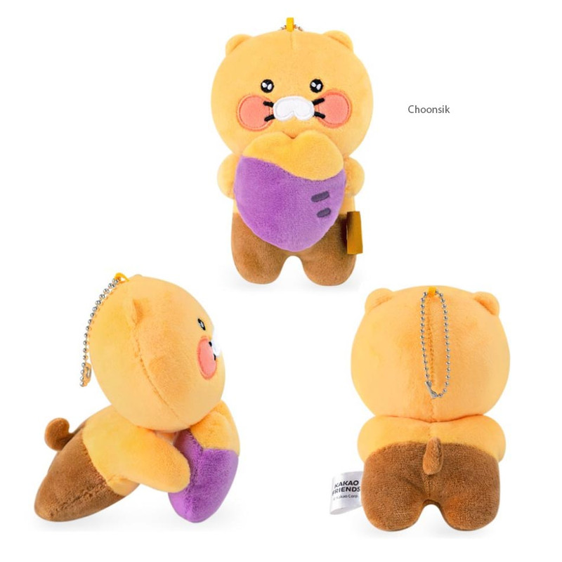 Choonsik - Kakao Friends Point Decoration Monitor Plush With Keyring Choonsik - Kakao Friends Point Decoration Monitor Plush With Keyring