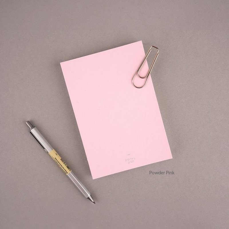 04 Powder Pink - Dash And Dot Ordinary Orbit A6 Grid And Blank Notebook 04 Powder Pink - Dash And Dot Ordinary Orbit A6 Grid And Blank Notebook