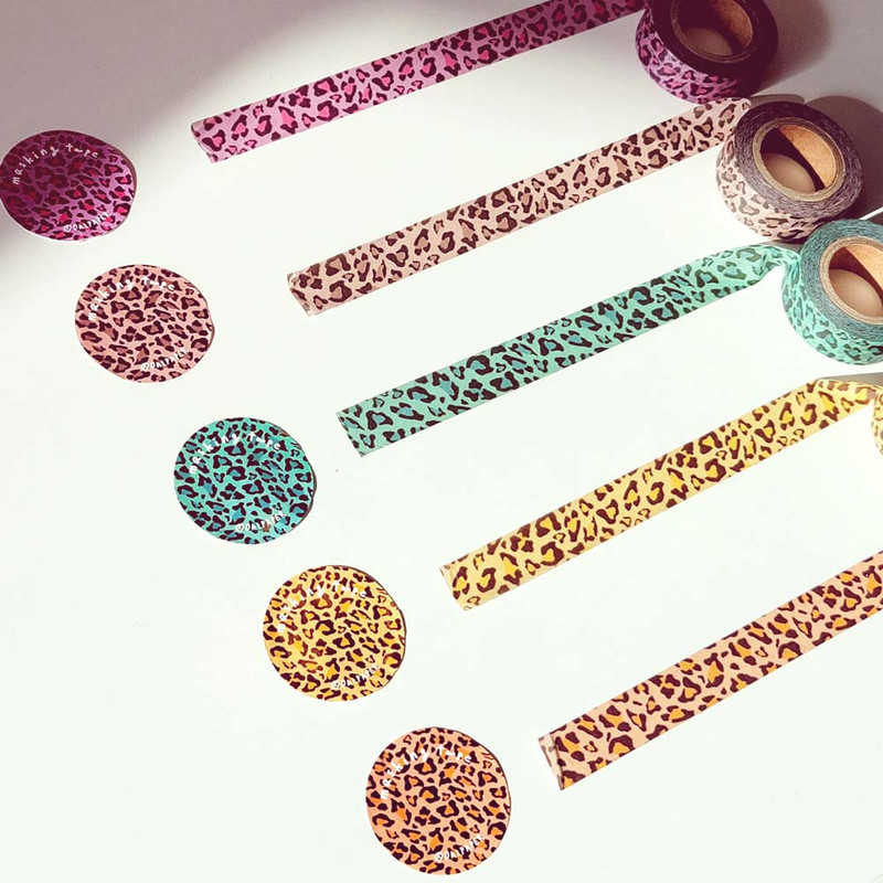 DALPAPER Leopard Washi Tape