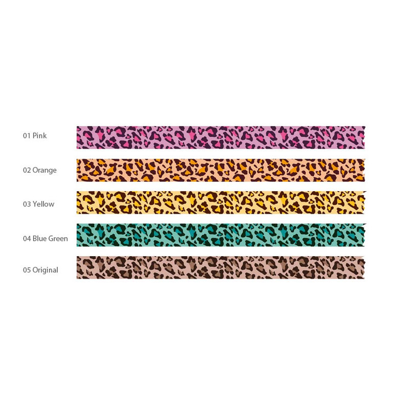 Color - DALPAPER Leopard Washi Tape