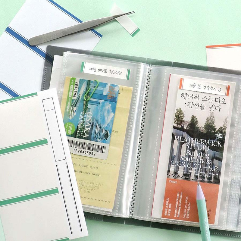 Memory sticker - Iconic Collect Ticket Book